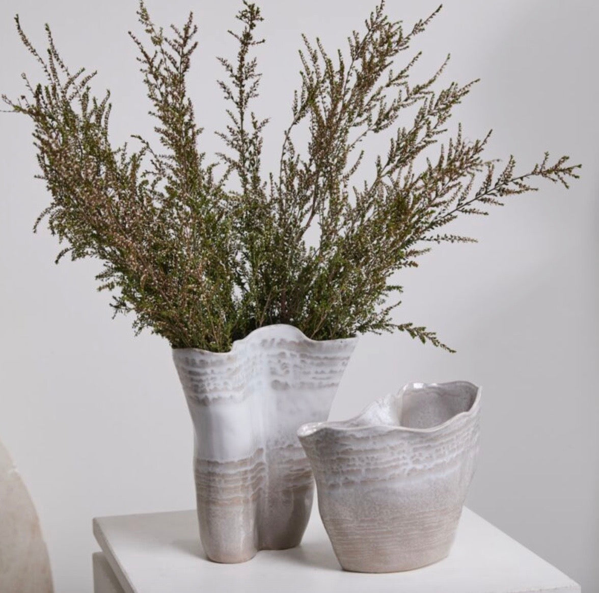 Claribel Vase, Ceramic, 2 Size Options