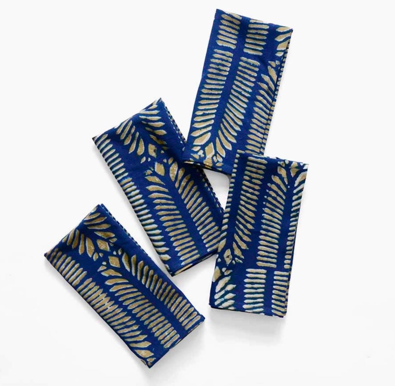 Organic Cotton Block Print Napkins