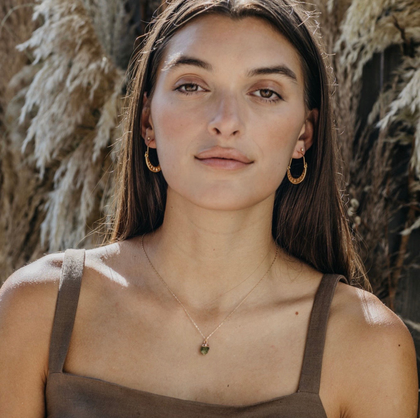 Phases of the Moon Hoop Earrings