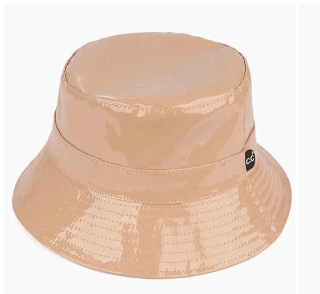 Rain Hat Bucket Style Shiny