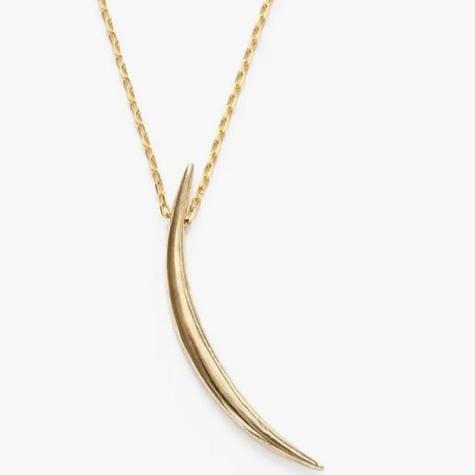 Waning Crescent Necklace