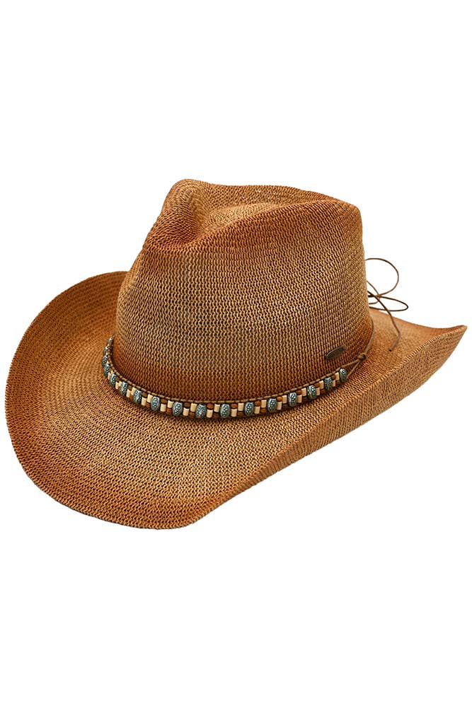 Gradient Two Tone Cowboy Hat