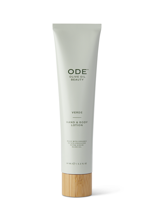 ODE Olive Oil Beauty Hand & Body Lotion Tube - Verde, Organic