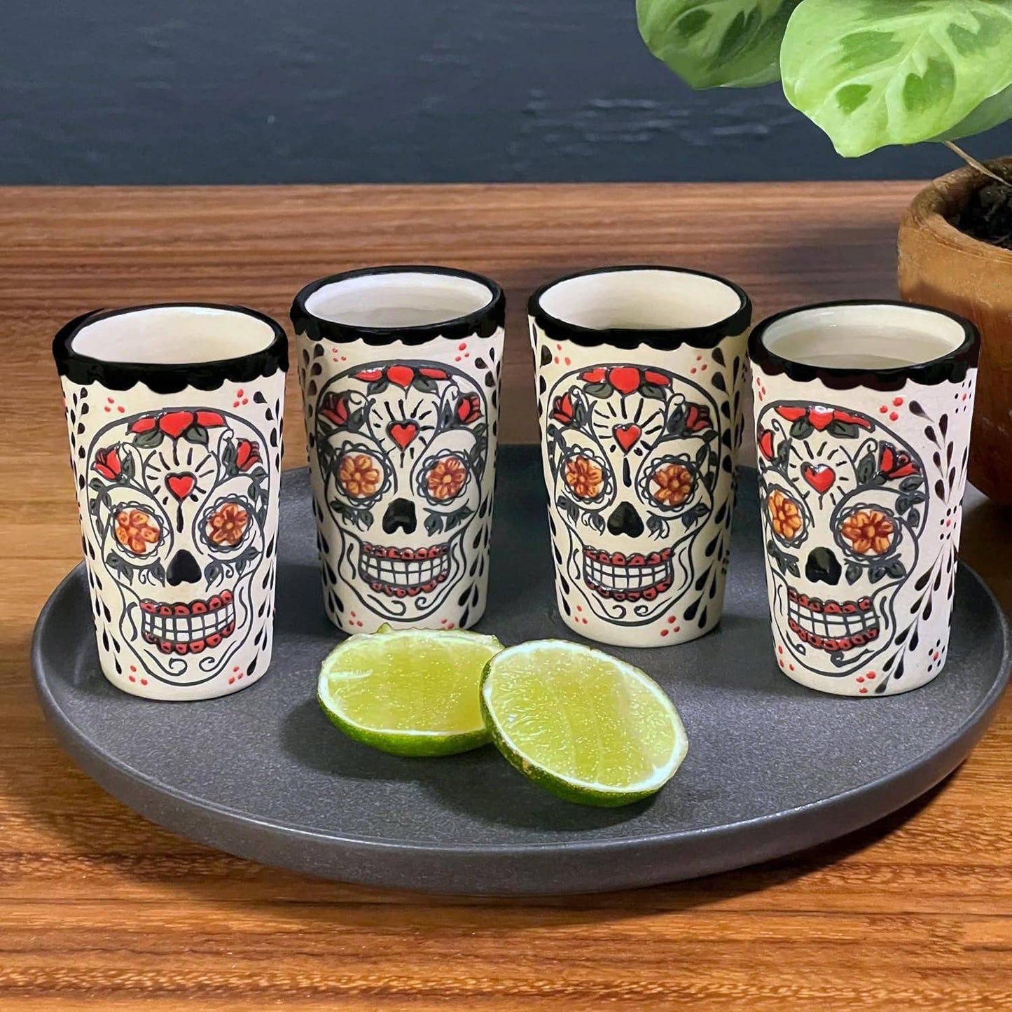 Tequila Shot Glasses, Hand Made in Mexico
